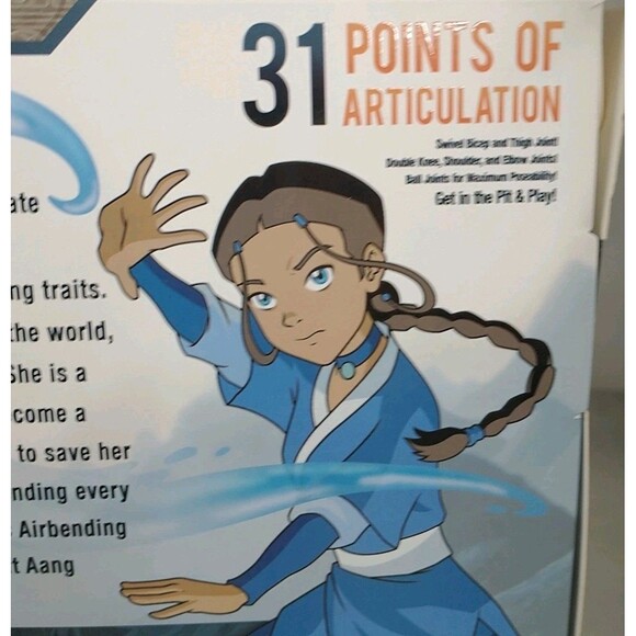 Avatar the Last Airbender - Katara BST AXN 5” Action Figure "New" - Picture 7 of 11